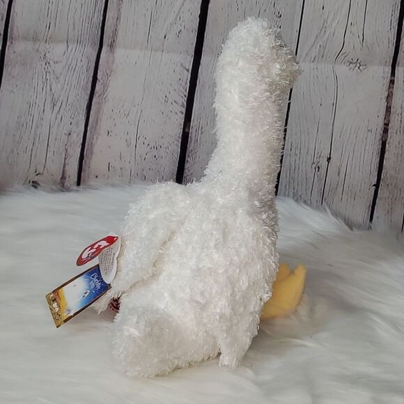 🆕️Charlotte's Web Gussy The Goose Exclusive Ty Beanie Baby Buddy Plush Toy Y2K - Picture 8 of 8